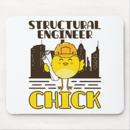 Konstruktionsingenieur Chick Zivil Engineering Mousepad
