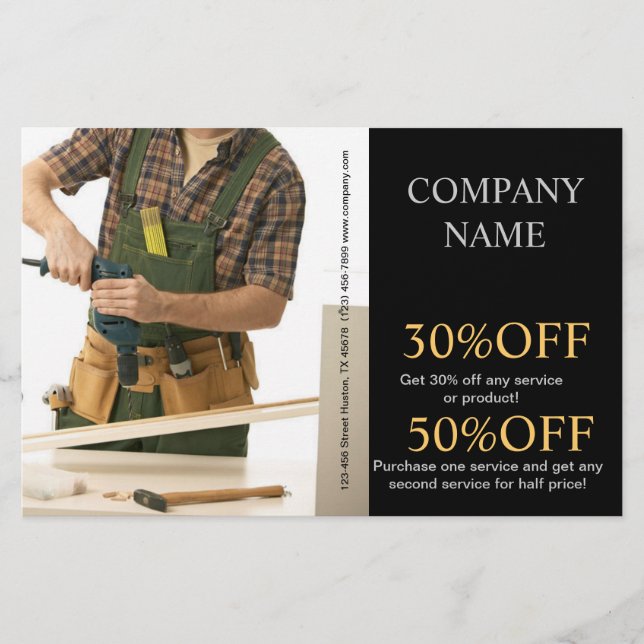 Konstruktionswerkzeuge Flyer (Vorne)