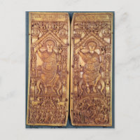 Konsulardiptych Anastasius geschnitzt