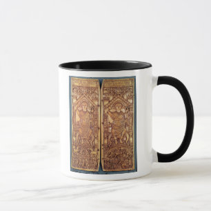 Konsulats- Diptych Anastasius geschnitzt Tasse