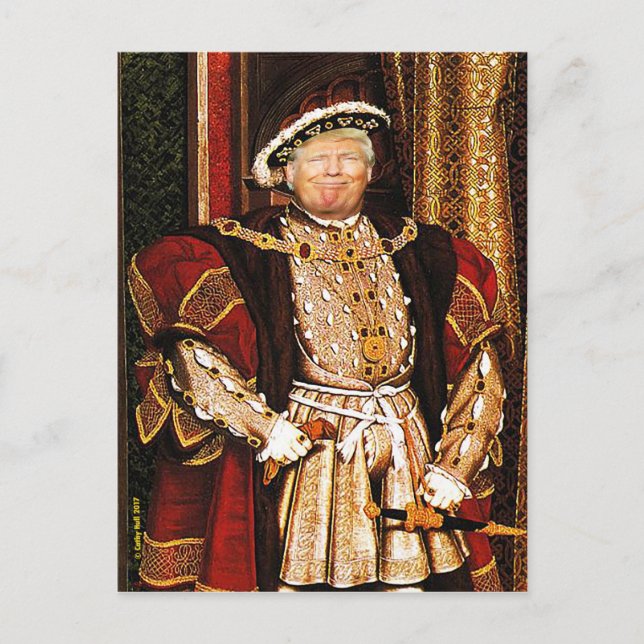 Kontakt Donald J. Trump HUGE Postcard Postkarte (Vorderseite)