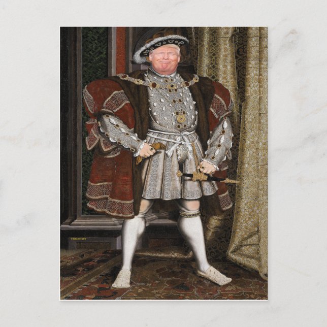 Kontakt Donald J. Trump Lyin King Postcard Postkarte (Vorderseite)