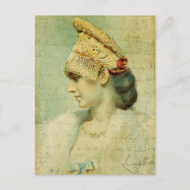 Kontemplation Postkarte (Vorderseite)