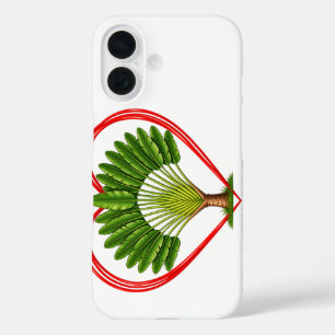 Kontemplation und Expansion – Natur und Liebe Embl iPhone 16 Hülle
