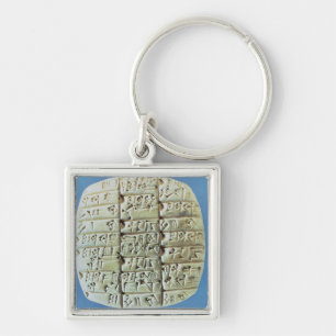 Konten legen mit keilförmigem Skript, c.2400 BC Schlüsselanhänger