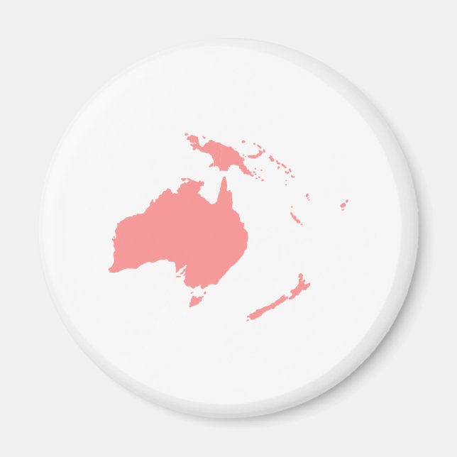 Kontinent Australiens Magnet (Vorne)
