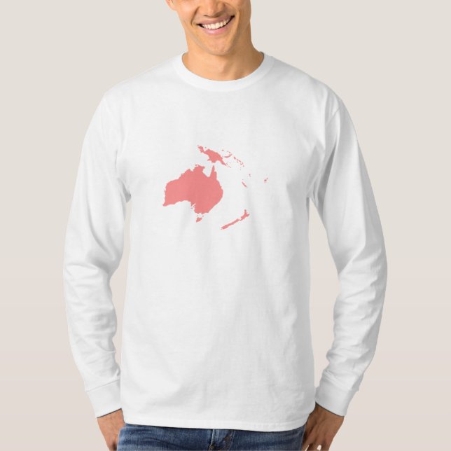 Kontinent von Australien T-Shirt (Vorderseite)