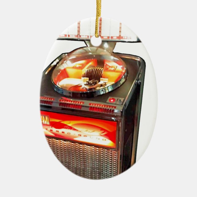 Kontinentaler Musikautomat 2 AMI Keramik Ornament (Vorne)