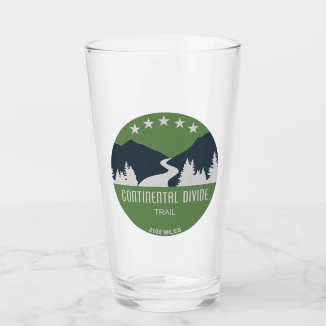 Kontinentaler Trennweg Glas (Vorderseite)