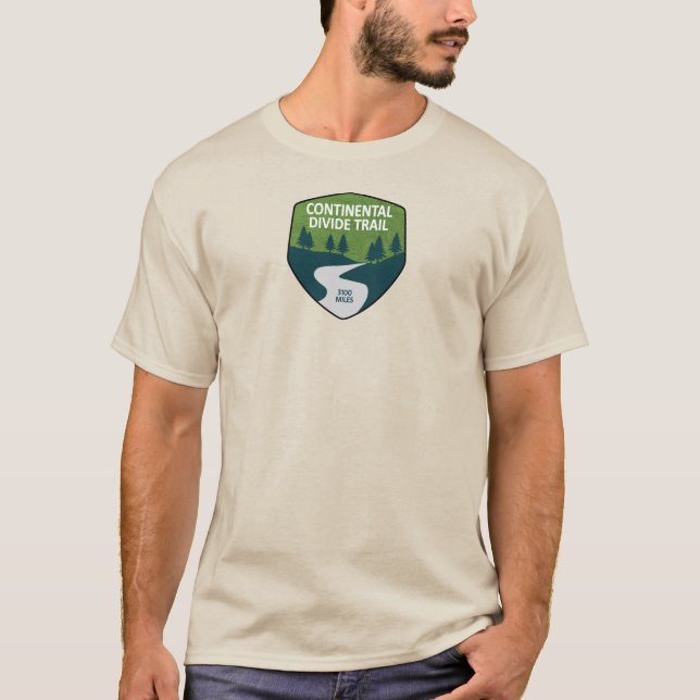 Kontinentaler Trennweg T-Shirt (Vorderseite)
