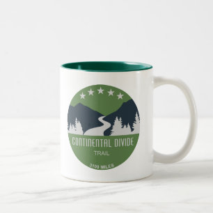 Kontinentaler Trennweg Zweifarbige Tasse