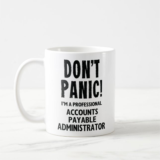 Konto Zahlbarer Administrator Kaffeetasse (Links)