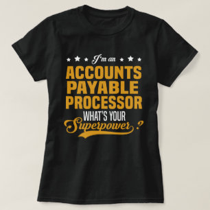 Konto Zahlbarer Prozessor T-Shirt