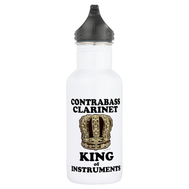 Kontrabass Klarinette King of Instruments Edelstahlflasche (Rechts)