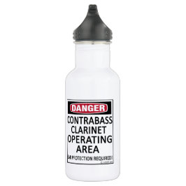 Kontrabass-Klarinettenbereich Edelstahlflasche
