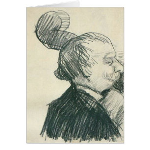 Kontrabass-Spieler (F1244cv) Van Gogh Fine Art