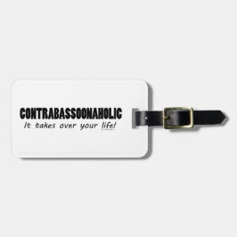 Kontrabassoonaholisches Leben Gepäckanhänger