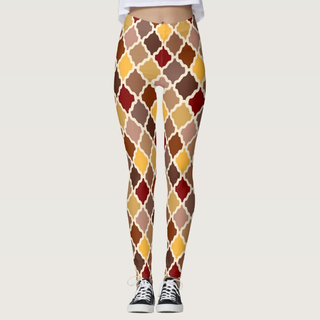 Kontraste Leggings (Vorderseite)