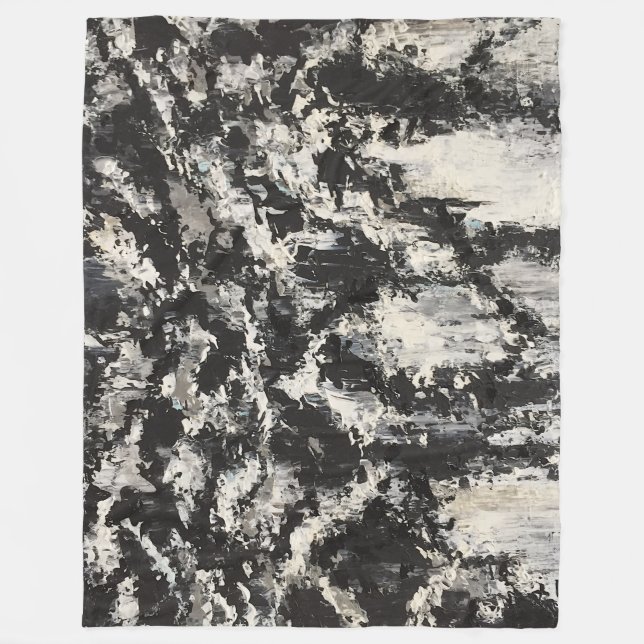 Kontraste Obsessionen Fleece Blanket (Vorderseite)