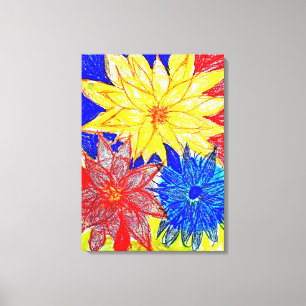 KONTRASTING LEINWANDDRUCK