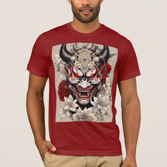 Kontrastpuls: Hochwertiges Tattoo-Design T-Shirt (Vorderseite)