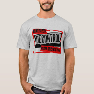 Kontrollaufhebungs-Lieder vom Darm-Rot T-Shirt