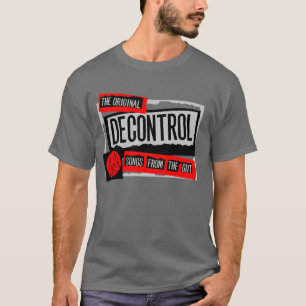 Kontrollaufhebungs-Rot-Symbol T-Shirt