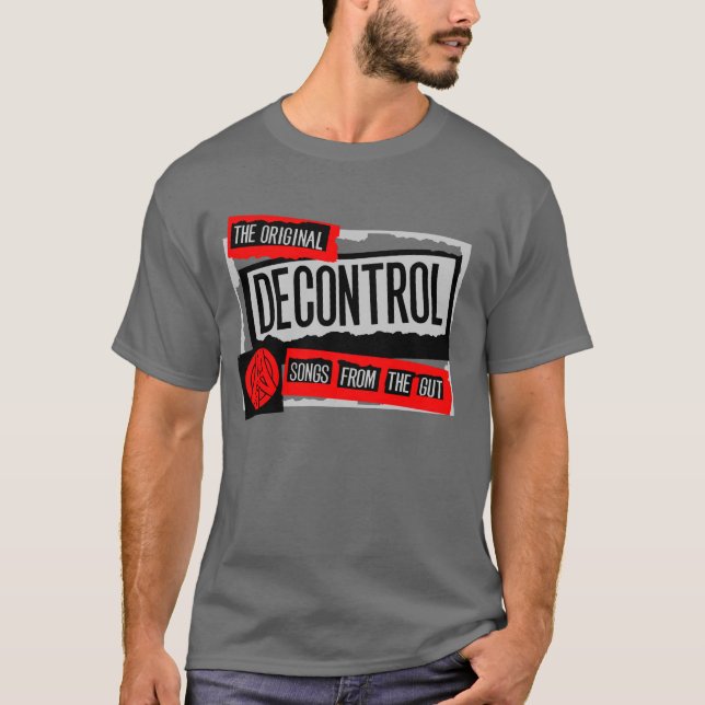 Kontrollaufhebungs-Rot-Symbol T-Shirt (Vorderseite)