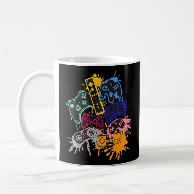 Kontrolle aller Dinge Videospielcontroller 1 Kaffeetasse (Links)