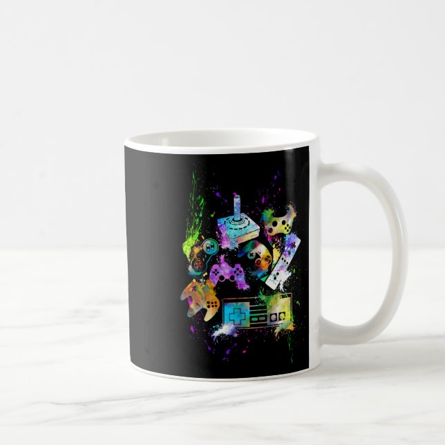 Kontrolle aller Dinge Videospielcontroller 2 Kaffeetasse (Rechts)