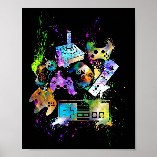 Kontrolle aller Dinge Videospielcontroller 2 Poster (Vorne)