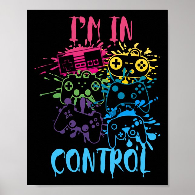 Kontrolle aller Dinge Videospielcontroller 3 Poster (Vorne)