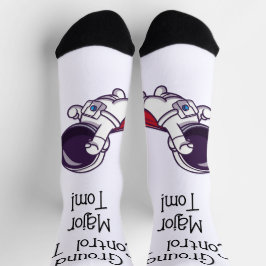 Kontrolle auf große Tom Socken