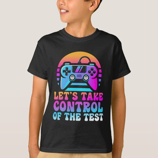Kontrolle des Testtages - Game Lovers Testing T-Shirt (Vorderseite)
