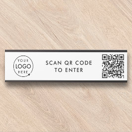Kontrolle des Zugriffs | QR Code Security Lock Ent Türschild