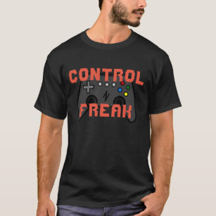 Kontrolle Freak Gamers T - Shirt