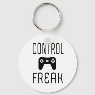 Kontrolle Freak Video Game Gamer Schlüsselanhänger