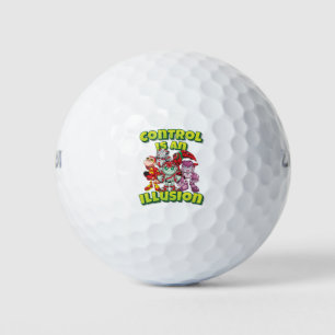 Kontrolle ist eine Illusion Robot AI Golfball