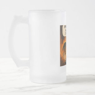 Kontrolle Mattglas Bierglas