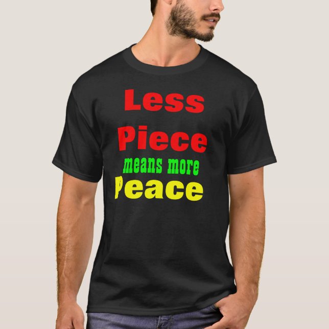 Kontrolle-Spruch T-Shirt (Vorderseite)