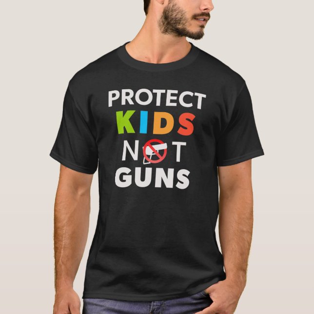 Kontrolle von Waffen - Schutz von Kindern und nich T-Shirt (Vorderseite)