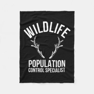 Kontrolle Wildtiere Spezialist für Hirsche Huntin Fleecedecke