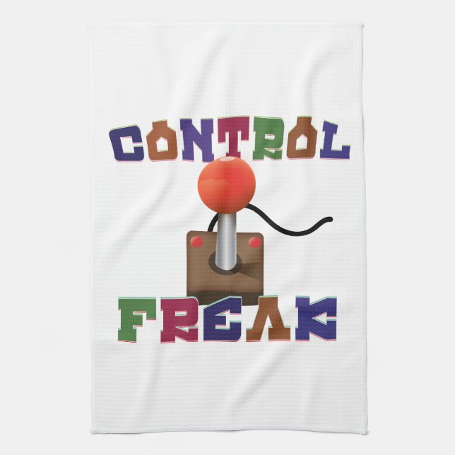 Kontrollfreak Geschirrtuch (Vertikal)