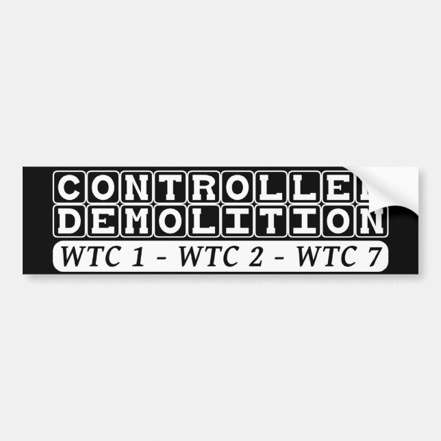 Kontrolliertes komplexes Insider-Jobschwarzes der Autoaufkleber (Vorne)
