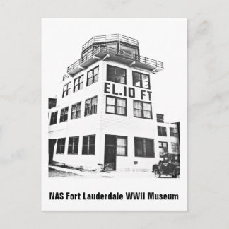 Kontrollturm auf der NAS Fort Lauderdale Postkarte