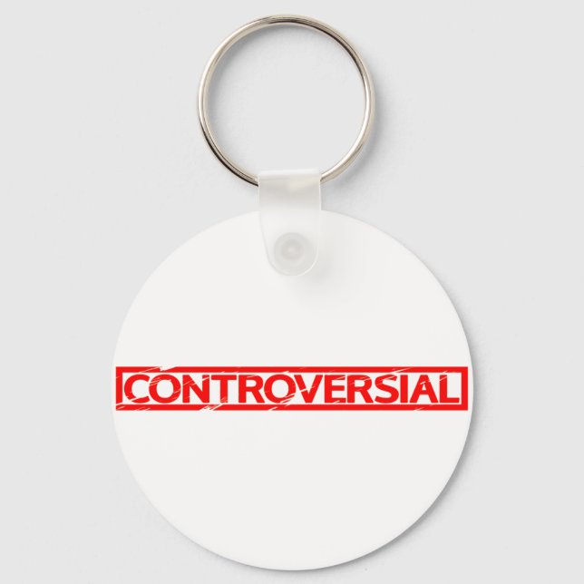 kontroverse Briefmarke Schlüsselanhänger (Vorderseite)