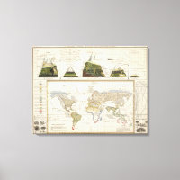 Kontur der Geografie der Pflanze