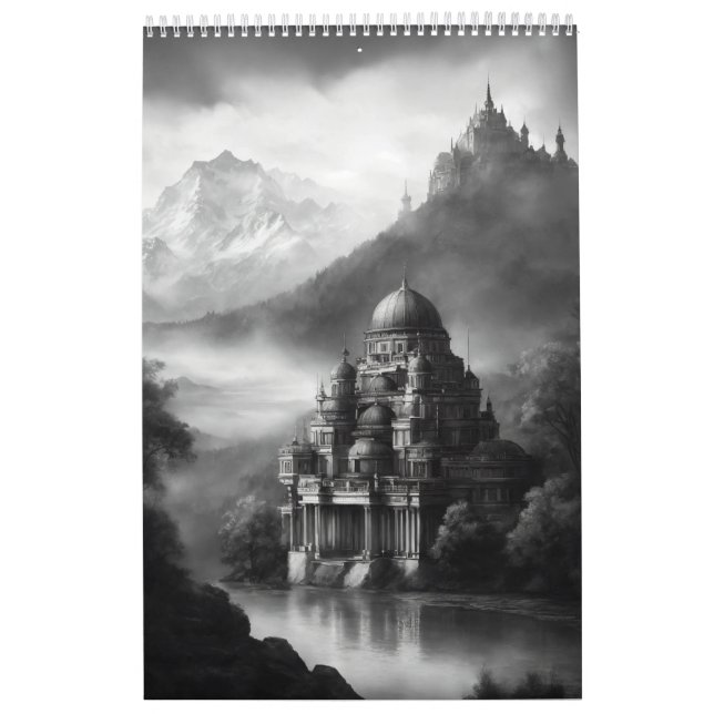 Kontur der Märchenschlösser und bezaubernde Calend Kalender (Titelbild)