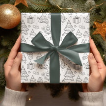 Kontur der Weihnachtsfarben
