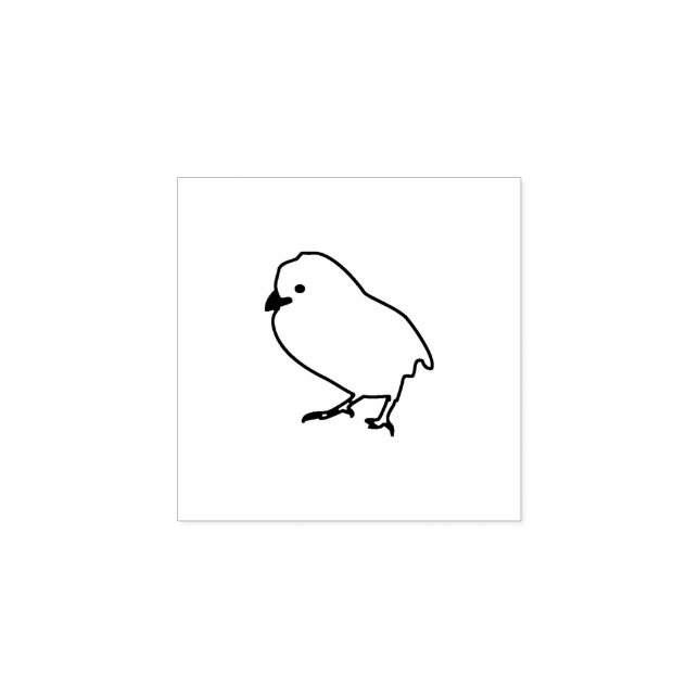 Kontur Ei Briefmarke Gummistempel (Prägung)